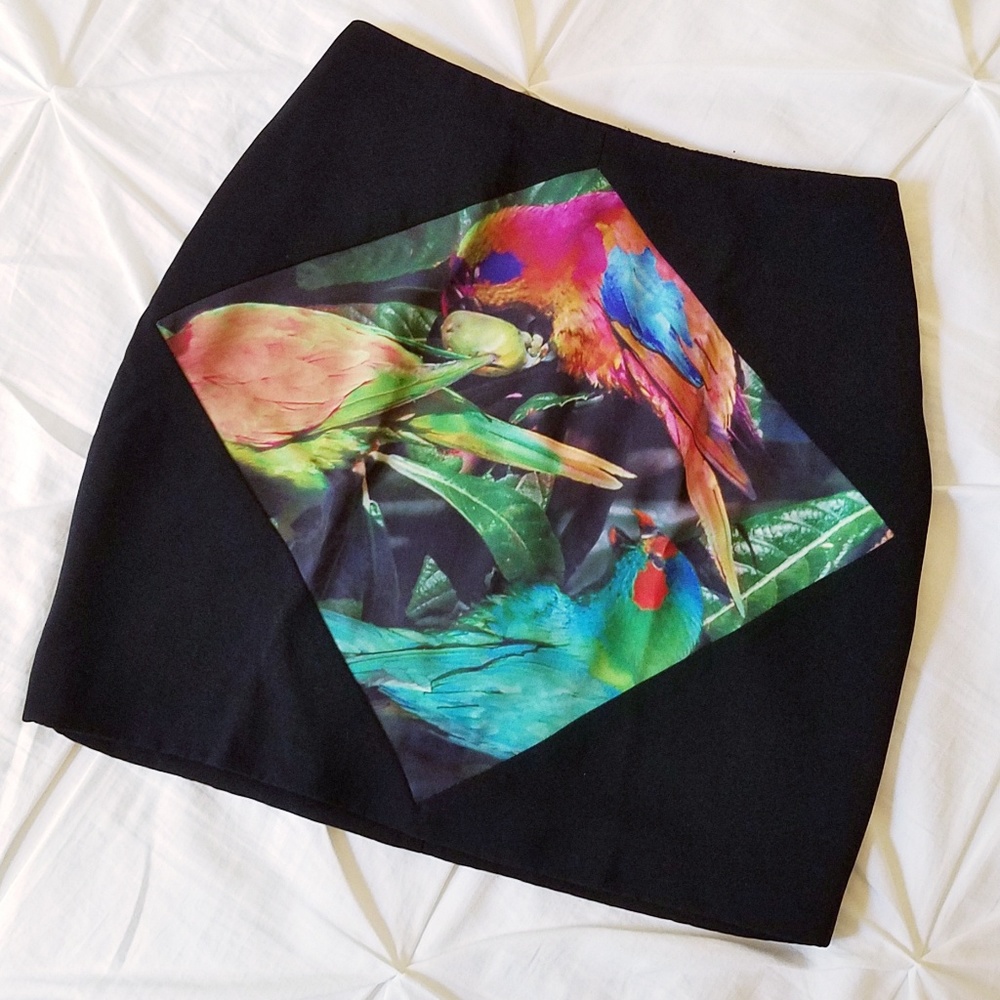 Cameo C/MEO Birds of Paradise Skirt, Size Small - Picture 8 of 8